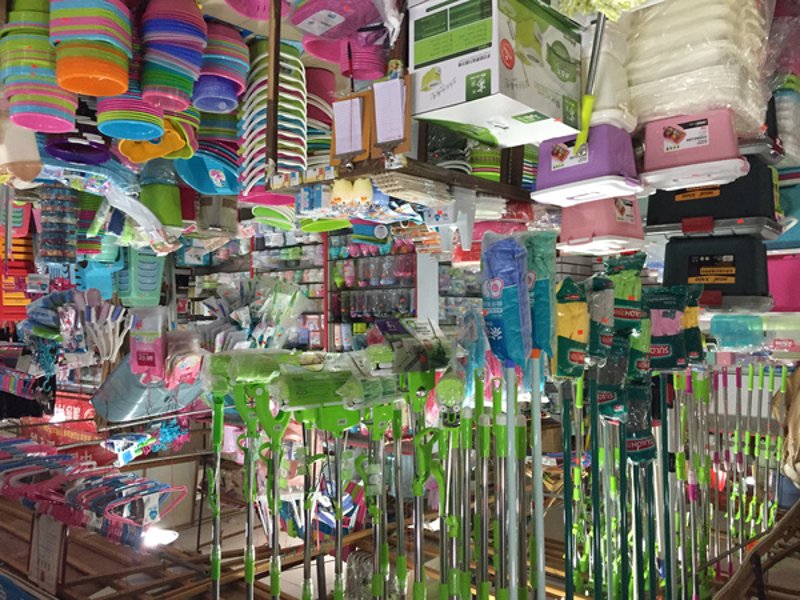 义乌小商品市场的繁荣景象